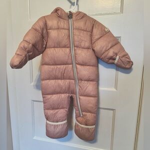 Michael Kors - Baby Girls Heavy Weight Front Zip Snowsuit Jacket 6-12 M